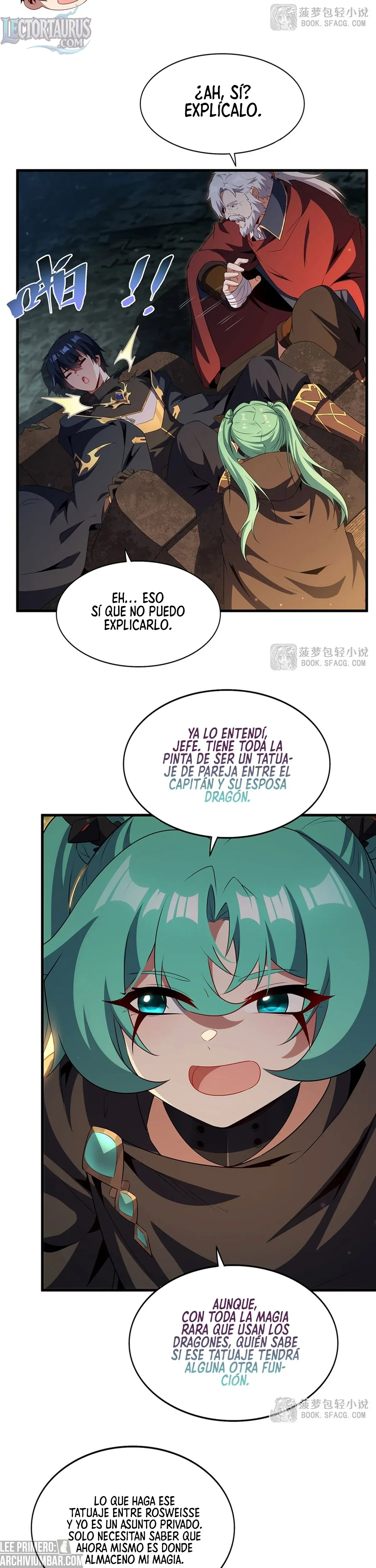 ¡Cállate, Dragón Malvado! Ya no quiero criar a un niño contigo Capitulo 102 página 7