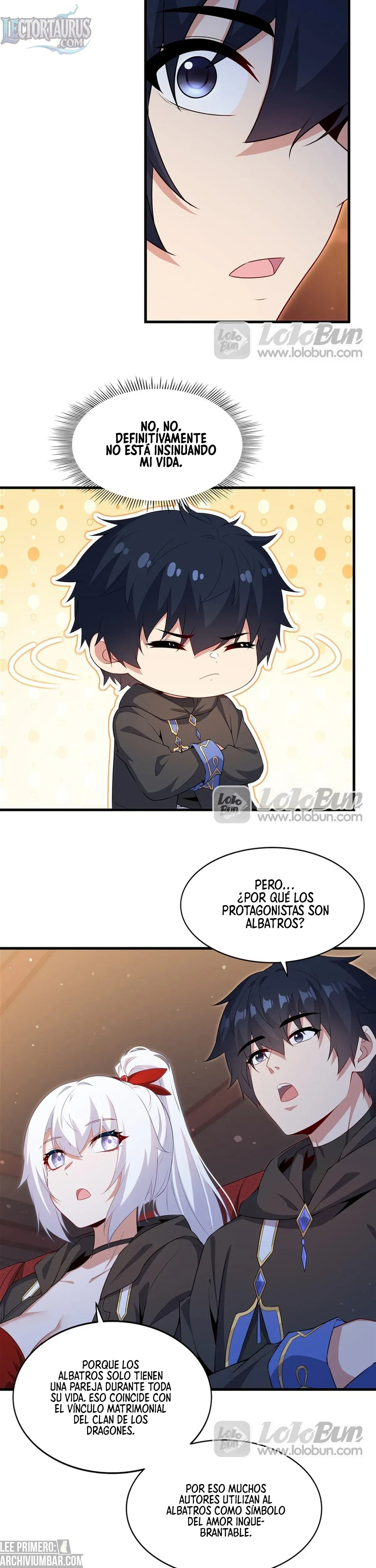 ¡Cállate, Dragón Malvado! Ya no quiero criar a un niño contigo Capitulo 105.5 página 4