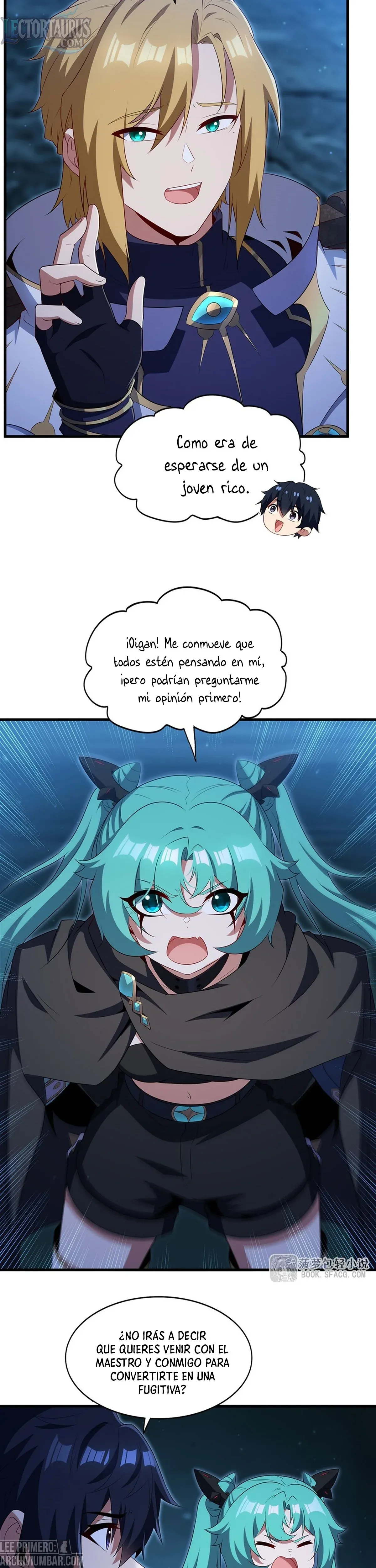 ¡Cállate, Dragón Malvado! Ya no quiero criar a un niño contigo Capitulo 105 página 12