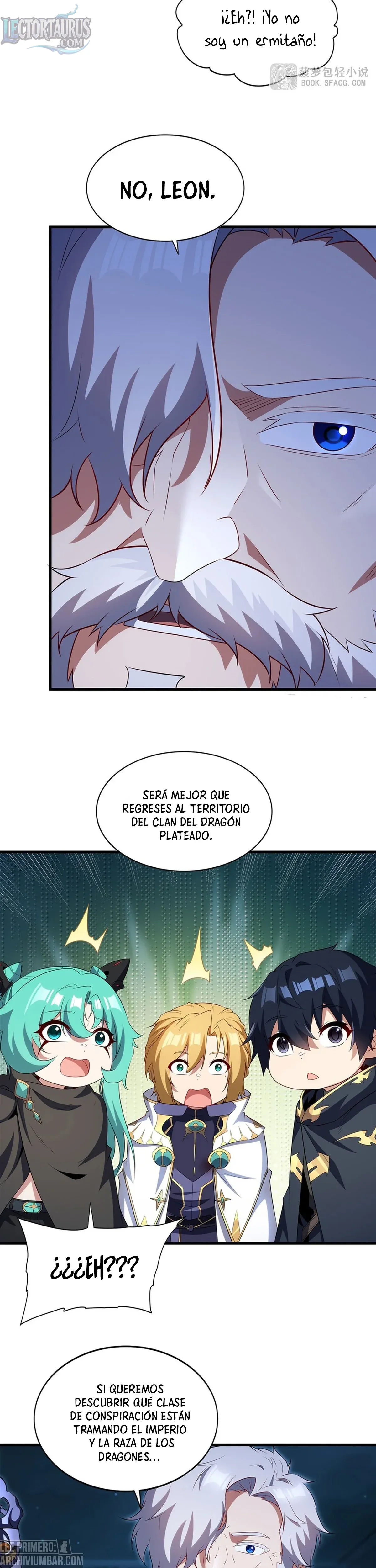 ¡Cállate, Dragón Malvado! Ya no quiero criar a un niño contigo Capitulo 105 página 17