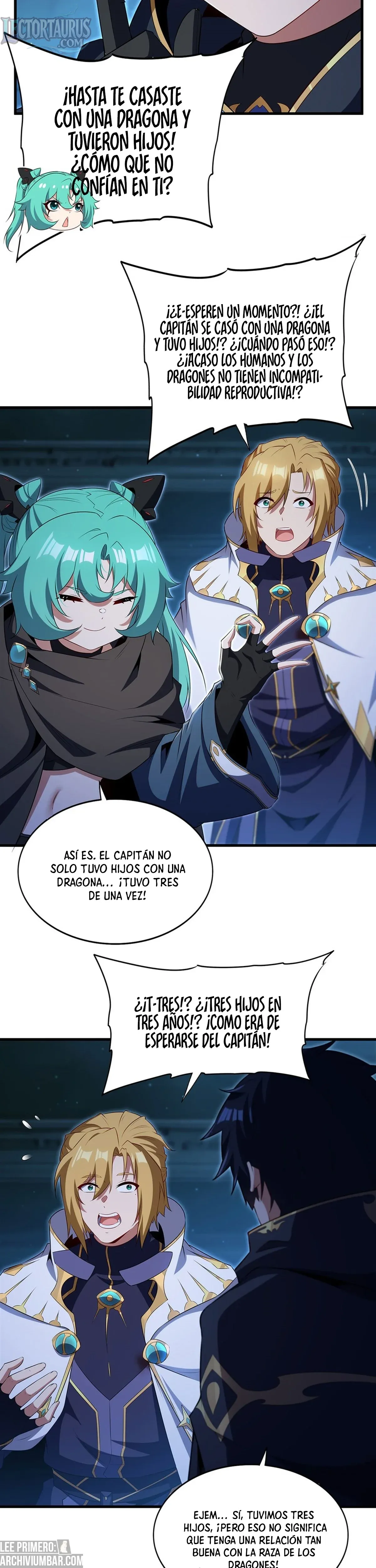 ¡Cállate, Dragón Malvado! Ya no quiero criar a un niño contigo Capitulo 105 página 19
