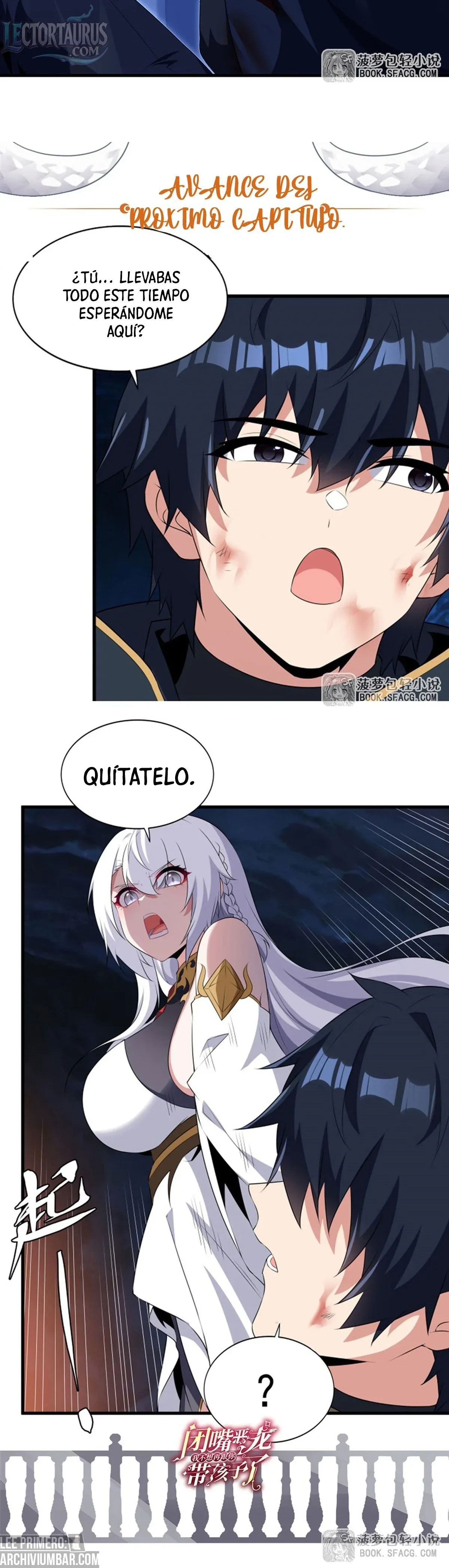 ¡Cállate, Dragón Malvado! Ya no quiero criar a un niño contigo Capitulo 106 página 24