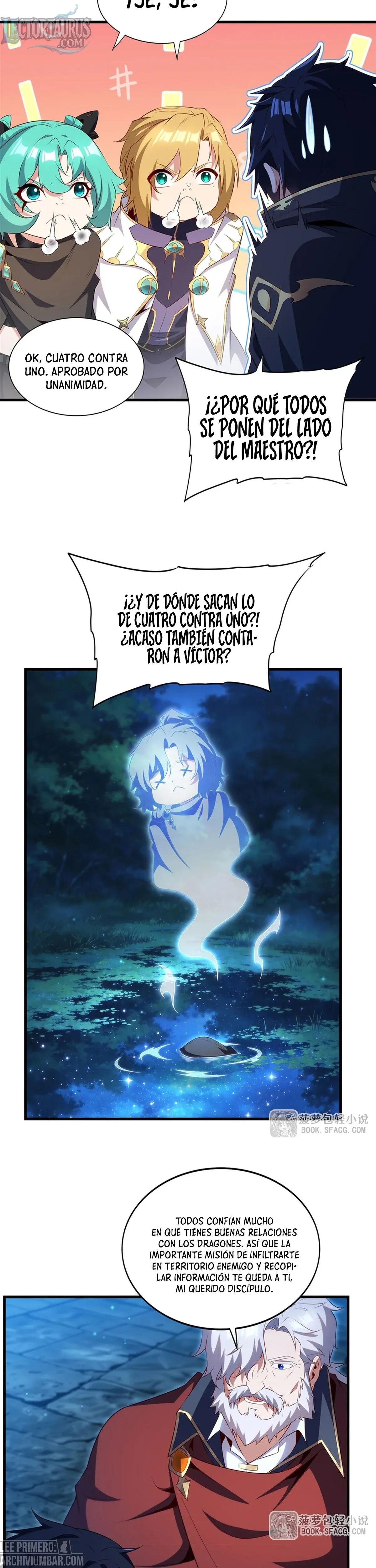 ¡Cállate, Dragón Malvado! Ya no quiero criar a un niño contigo Capitulo 106 página 3