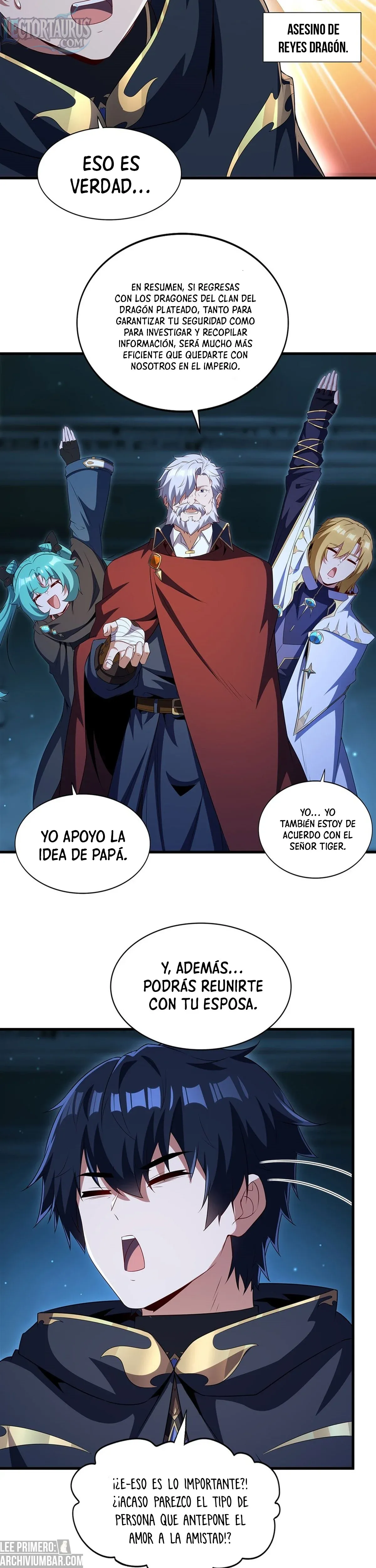 ¡Cállate, Dragón Malvado! Ya no quiero criar a un niño contigo Capitulo 106 página 5