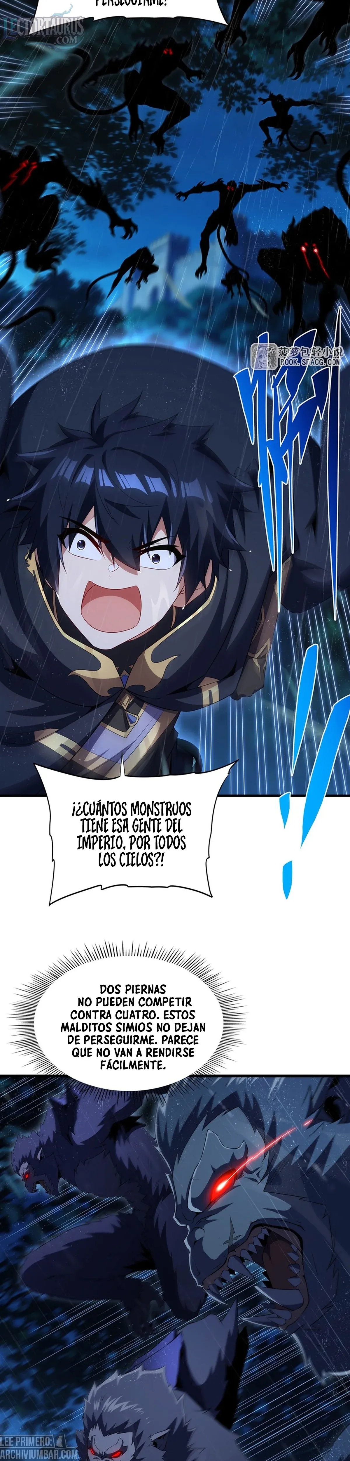 ¡Cállate, Dragón Malvado! Ya no quiero criar a un niño contigo Capitulo 106 página 9