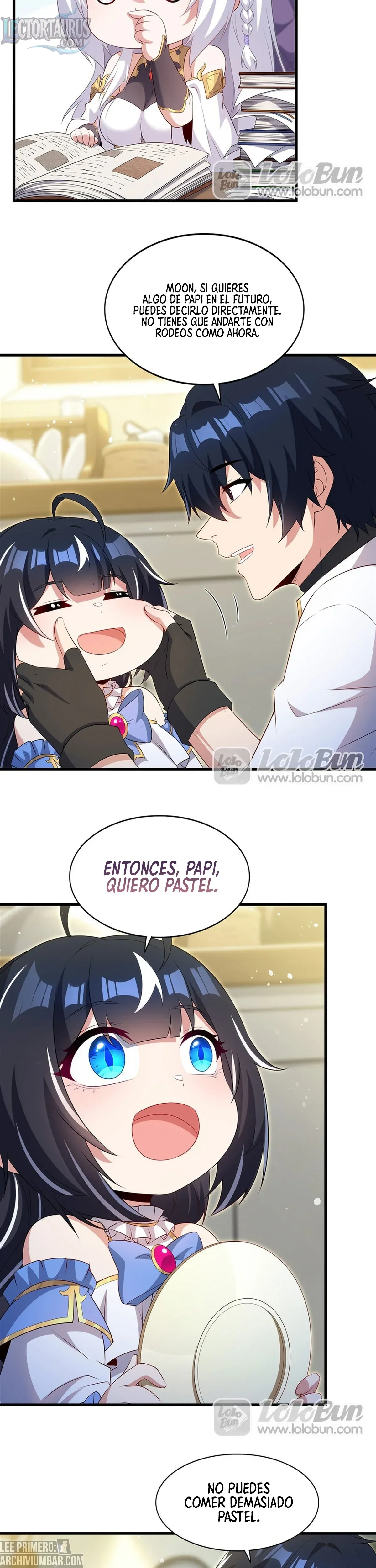¡Cállate, Dragón Malvado! Ya no quiero criar a un niño contigo Capitulo 107.5 página 11