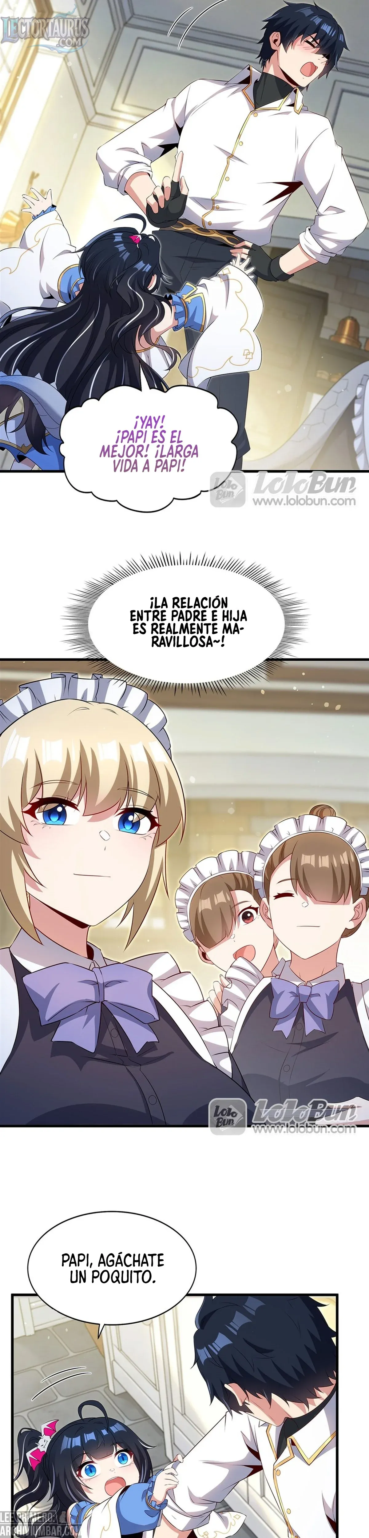 ¡Cállate, Dragón Malvado! Ya no quiero criar a un niño contigo Capitulo 107.5 página 14