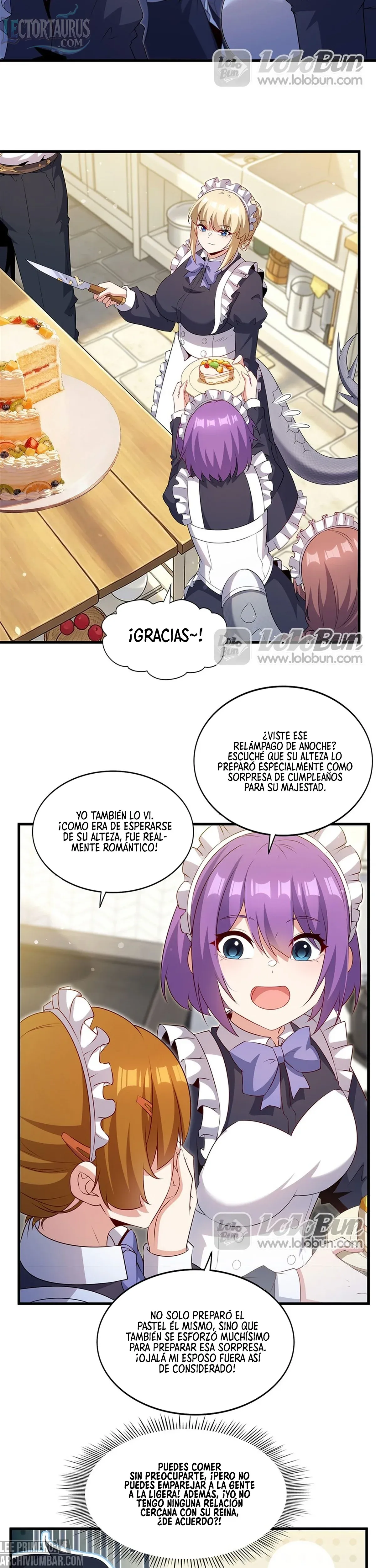 ¡Cállate, Dragón Malvado! Ya no quiero criar a un niño contigo Capitulo 107.5 página 3