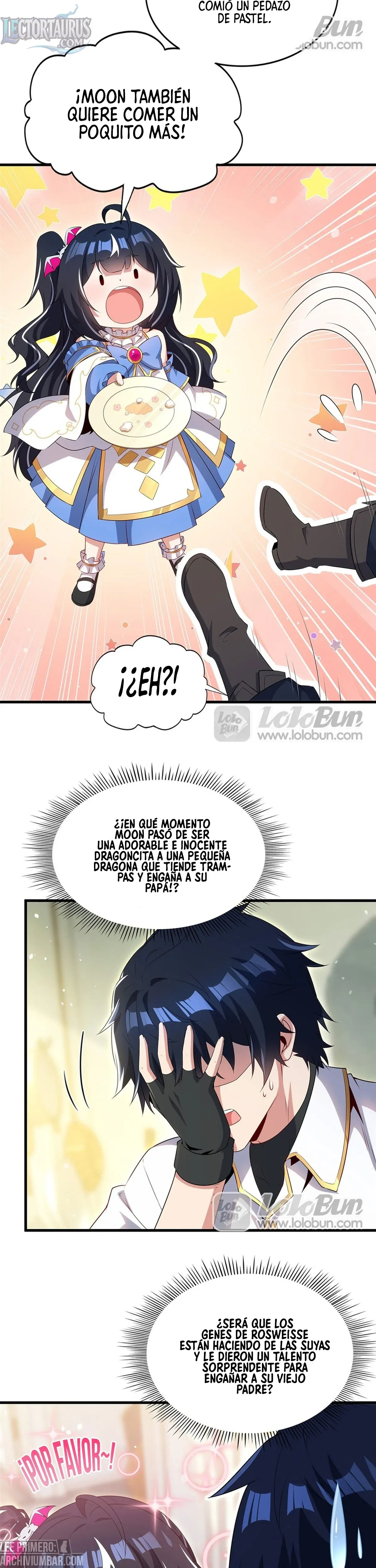 ¡Cállate, Dragón Malvado! Ya no quiero criar a un niño contigo Capitulo 107.5 página 9