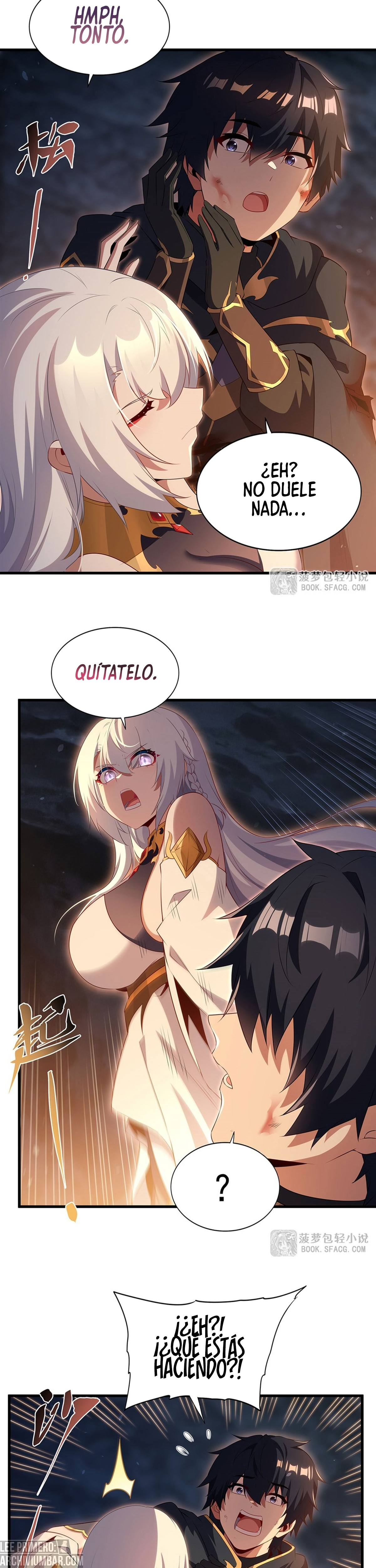 ¡Cállate, Dragón Malvado! Ya no quiero criar a un niño contigo Capitulo 107 página 17