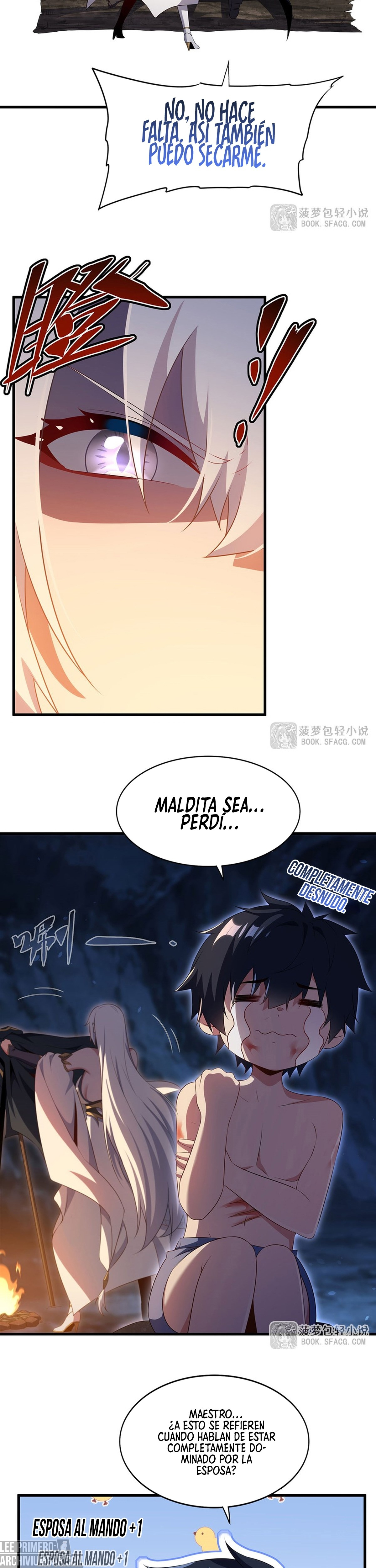 ¡Cállate, Dragón Malvado! Ya no quiero criar a un niño contigo Capitulo 107 página 19