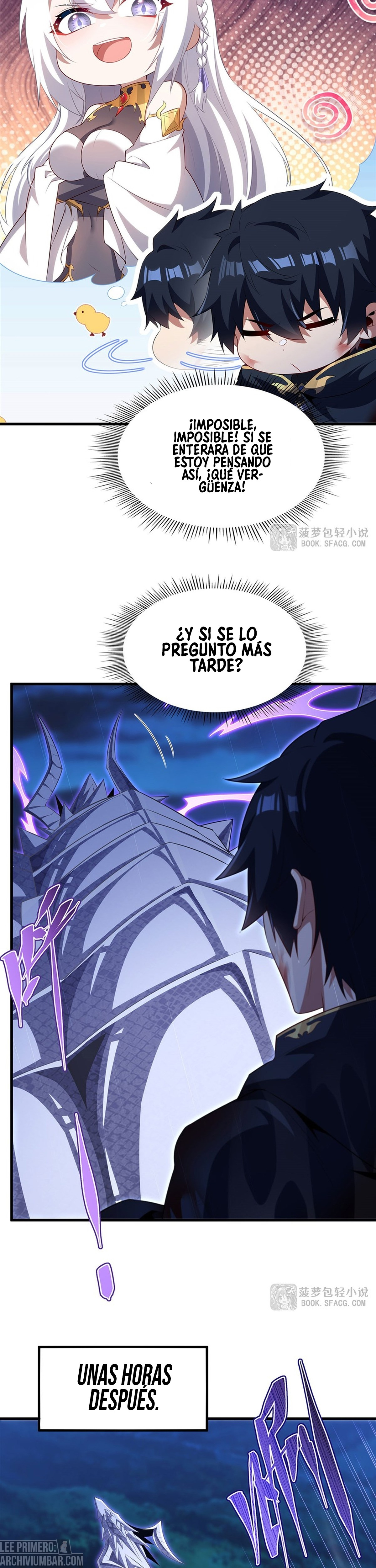 ¡Cállate, Dragón Malvado! Ya no quiero criar a un niño contigo Capitulo 107 página 9