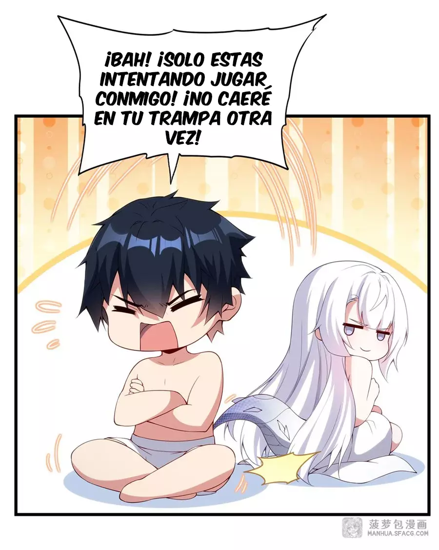 ¡Cállate, Dragón Malvado! Ya no quiero criar a un niño contigo Capitulo 12: La felicidad de la marca del dragon doble página 28