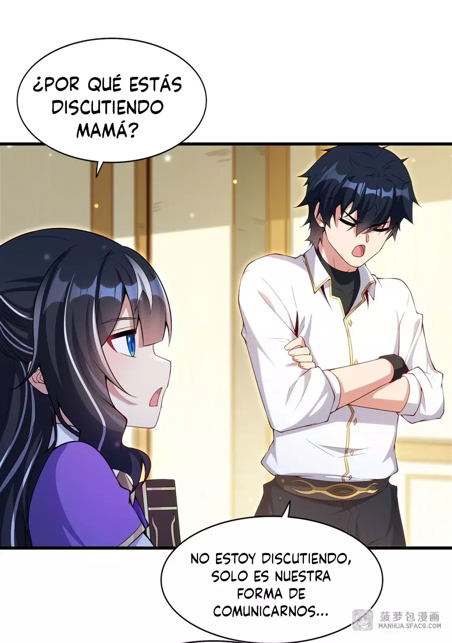 ¡Cállate, Dragón Malvado! Ya no quiero criar a un niño contigo Capitulo 12: La felicidad de la marca del dragon doble página 54