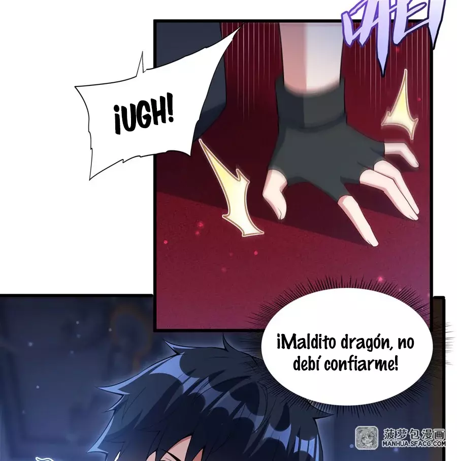 ¡Cállate, Dragón Malvado! Ya no quiero criar a un niño contigo Capitulo 12: La felicidad de la marca del dragon doble página 6