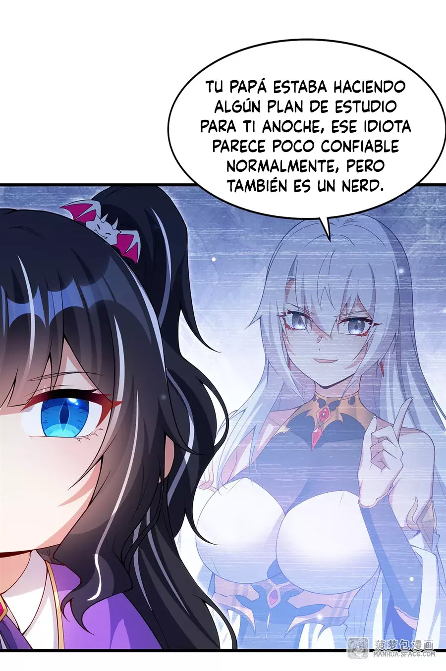 ¡Cállate, Dragón Malvado! Ya no quiero criar a un niño contigo Capitulo 13: Los sentimientos de hija. página 53