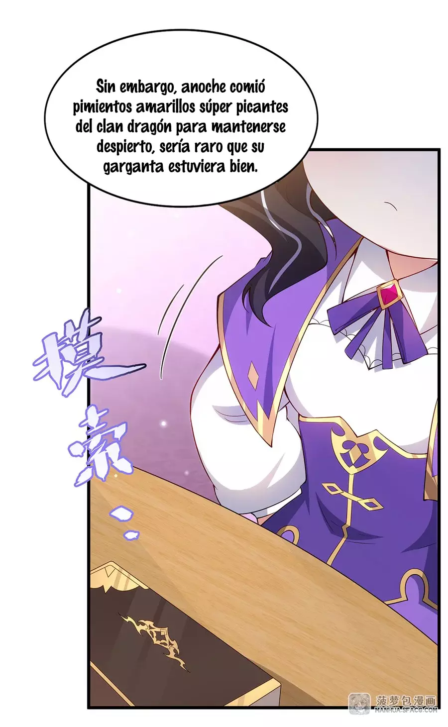 ¡Cállate, Dragón Malvado! Ya no quiero criar a un niño contigo Capitulo 13: Los sentimientos de hija. página 54