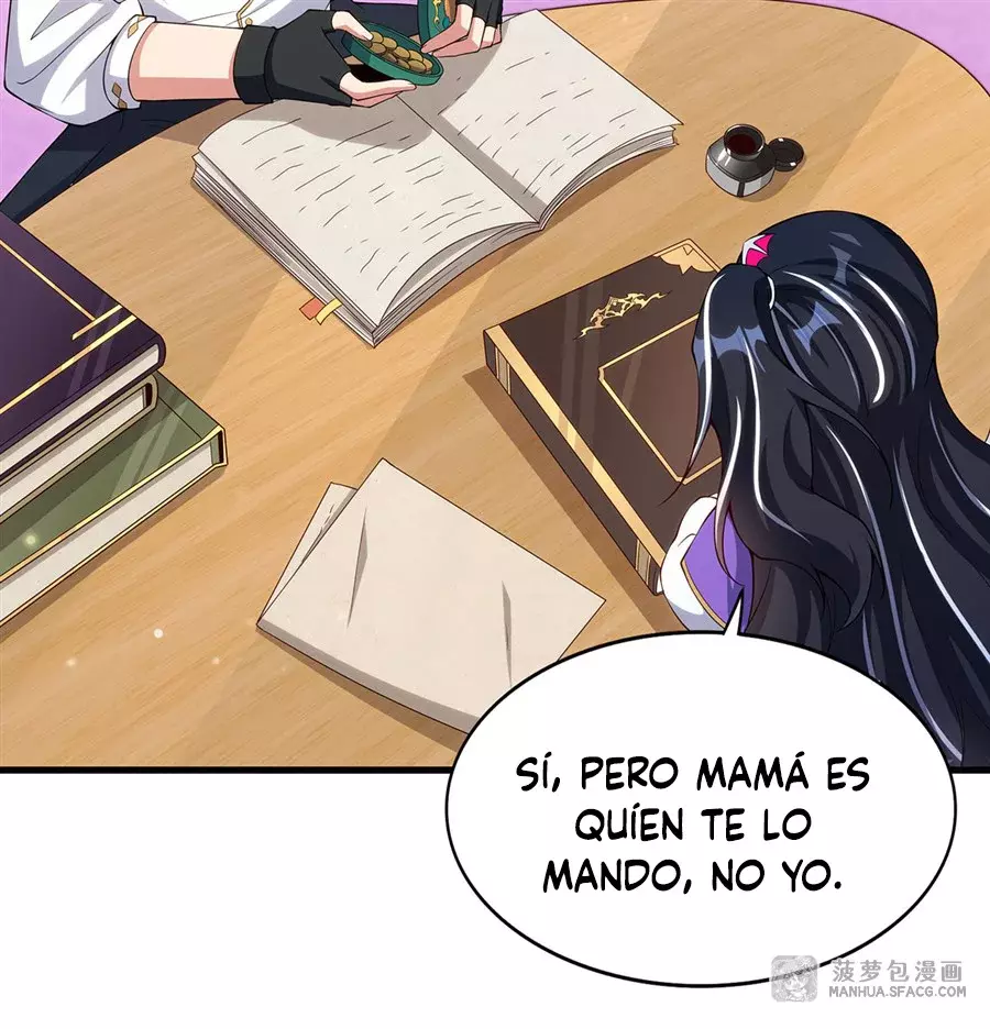 ¡Cállate, Dragón Malvado! Ya no quiero criar a un niño contigo Capitulo 13: Los sentimientos de hija. página 57