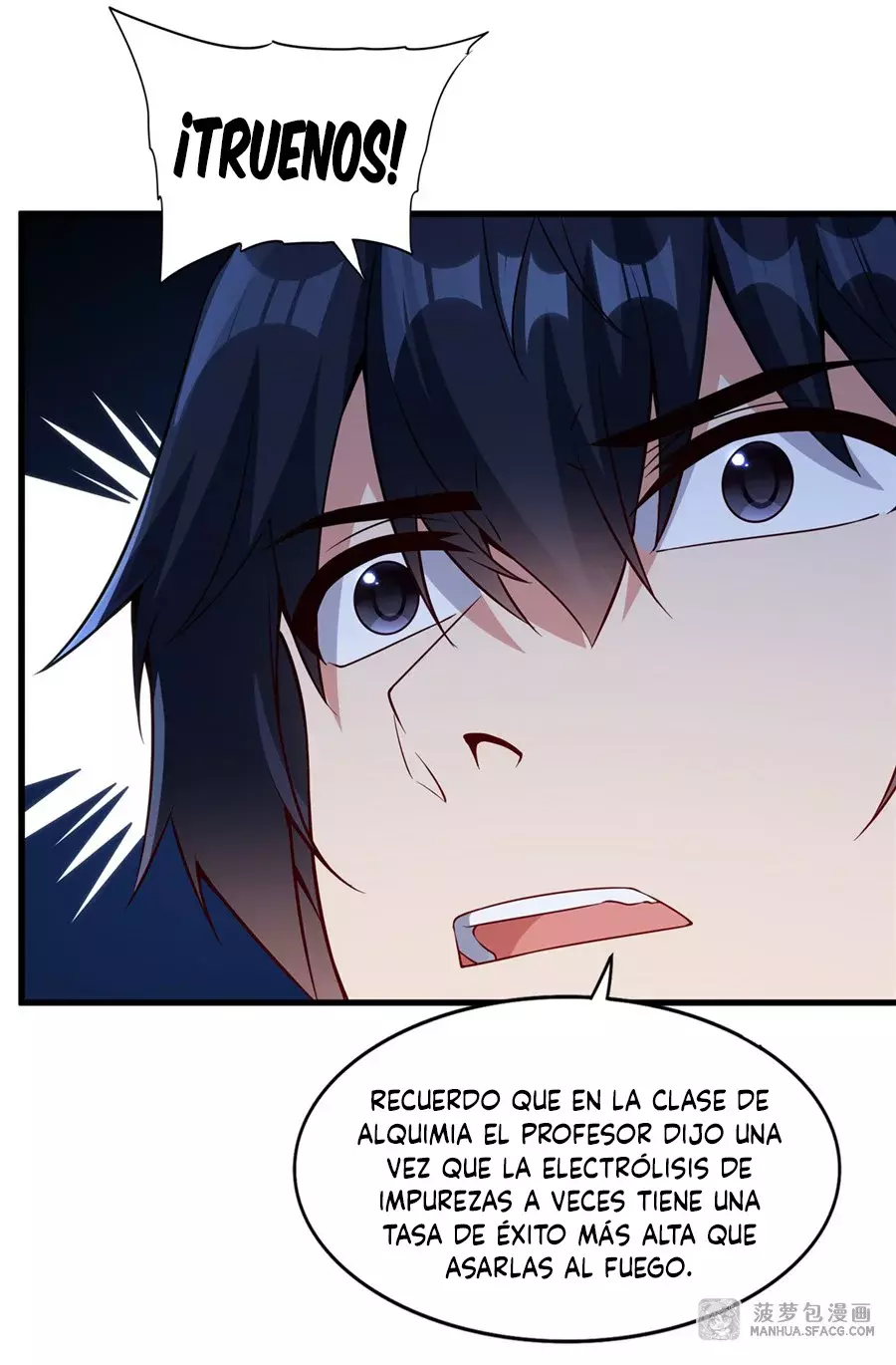 ¡Cállate, Dragón Malvado! Ya no quiero criar a un niño contigo Capitulo 14: La determinación de Leon. página 19