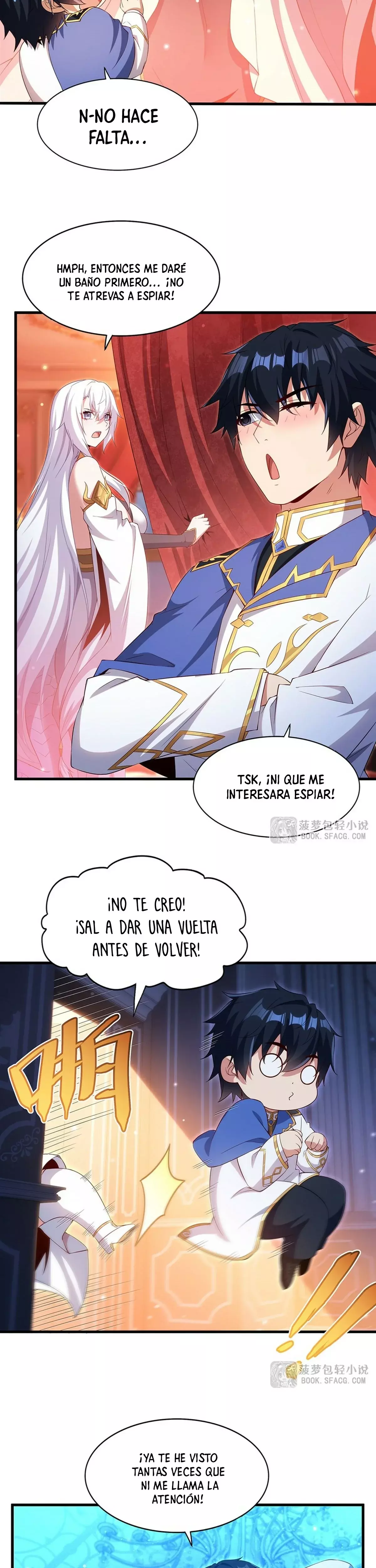 ¡Cállate, Dragón Malvado! Ya no quiero criar a un niño contigo Capitulo 38 página 12