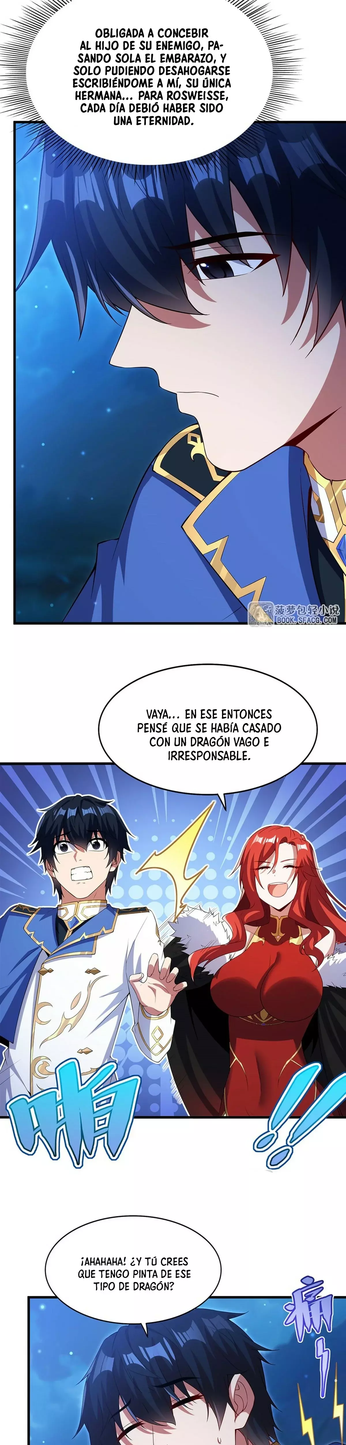 ¡Cállate, Dragón Malvado! Ya no quiero criar a un niño contigo Capitulo 38 página 18