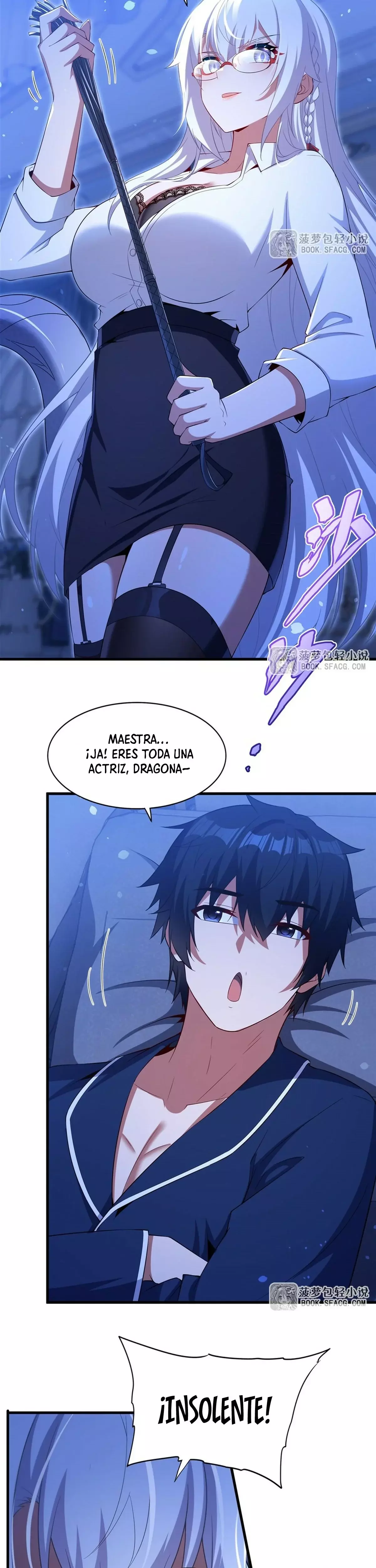 ¡Cállate, Dragón Malvado! Ya no quiero criar a un niño contigo Capitulo 43 página 11