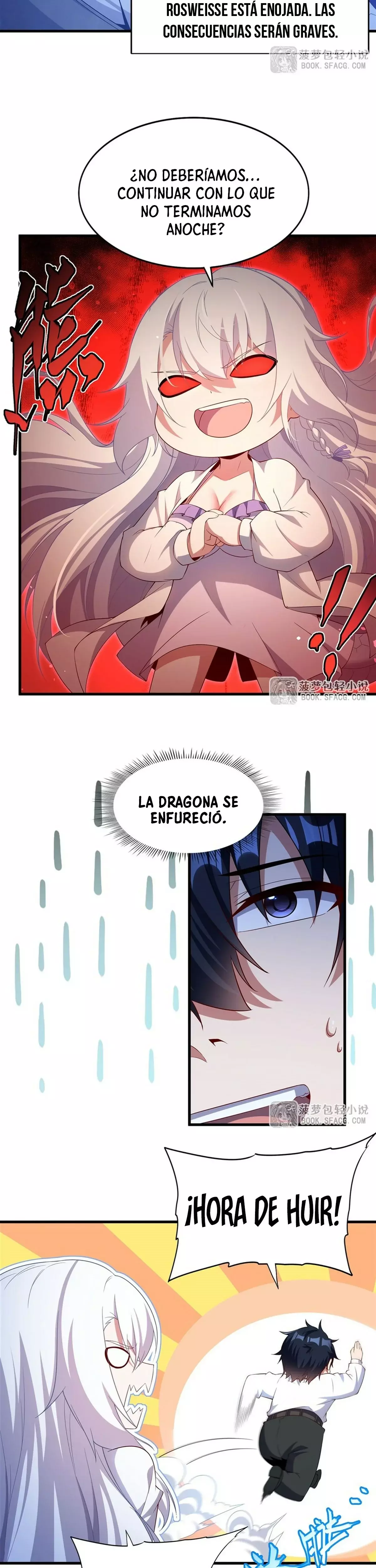 ¡Cállate, Dragón Malvado! Ya no quiero criar a un niño contigo Capitulo 43 página 4
