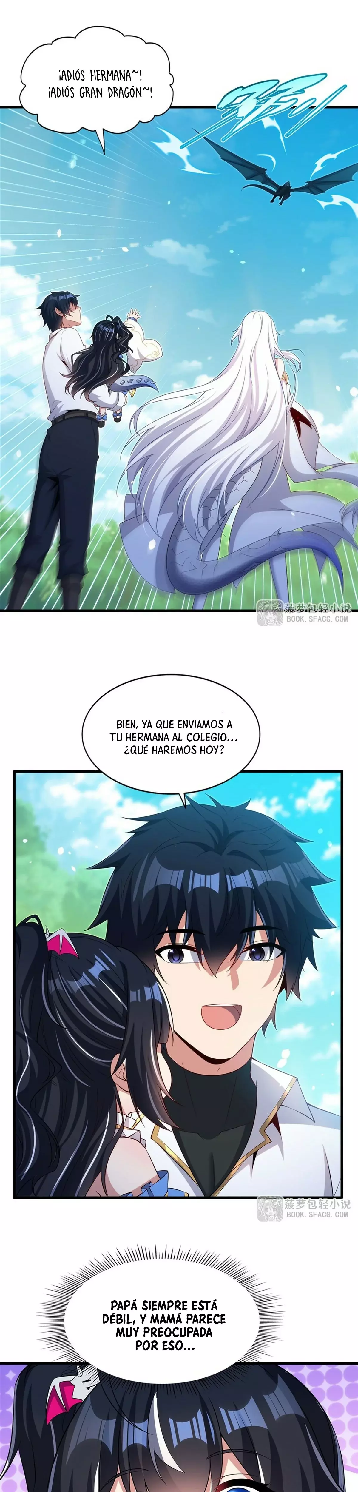 ¡Cállate, Dragón Malvado! Ya no quiero criar a un niño contigo Capitulo 44 página 19