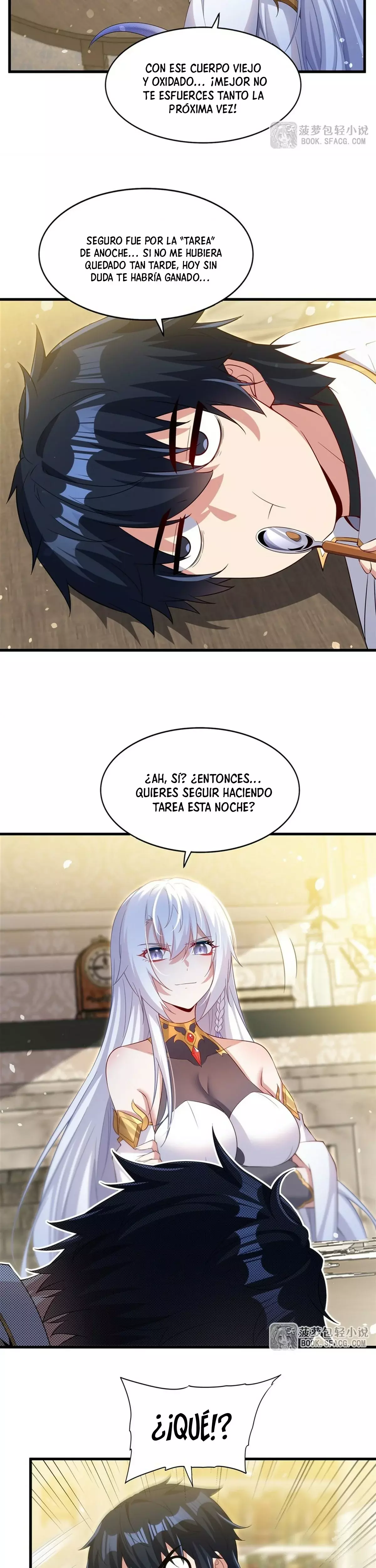 ¡Cállate, Dragón Malvado! Ya no quiero criar a un niño contigo Capitulo 46 página 4