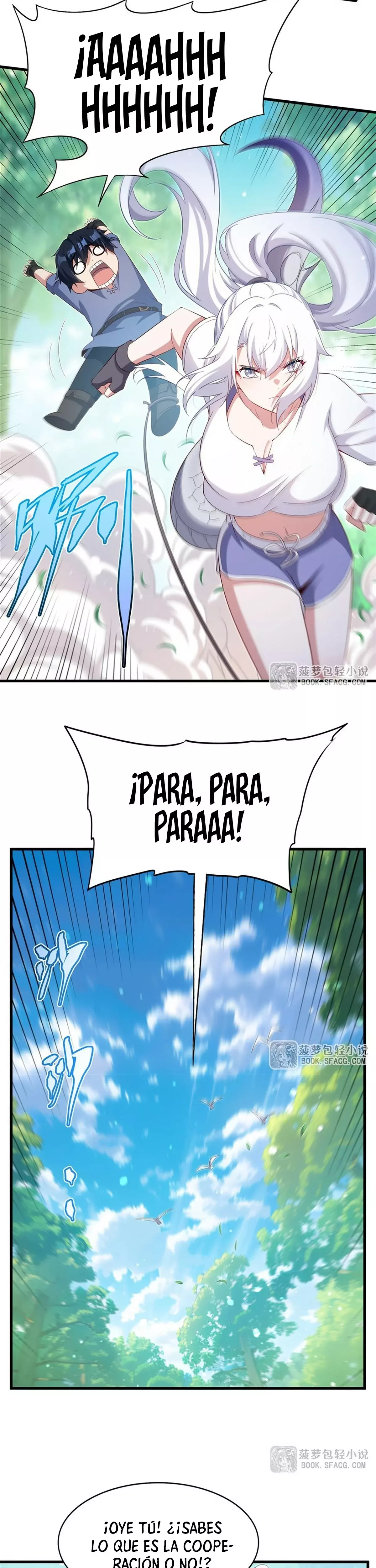 ¡Cállate, Dragón Malvado! Ya no quiero criar a un niño contigo Capitulo 47 página 16