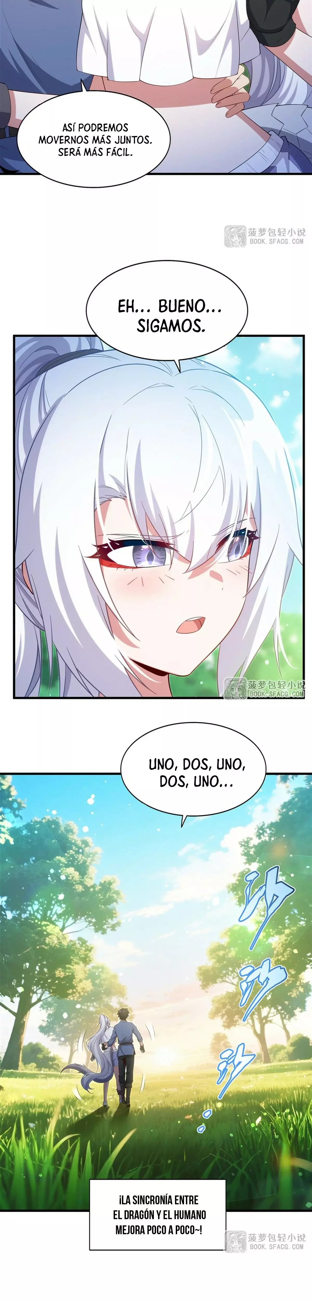 ¡Cállate, Dragón Malvado! Ya no quiero criar a un niño contigo Capitulo 47 página 19