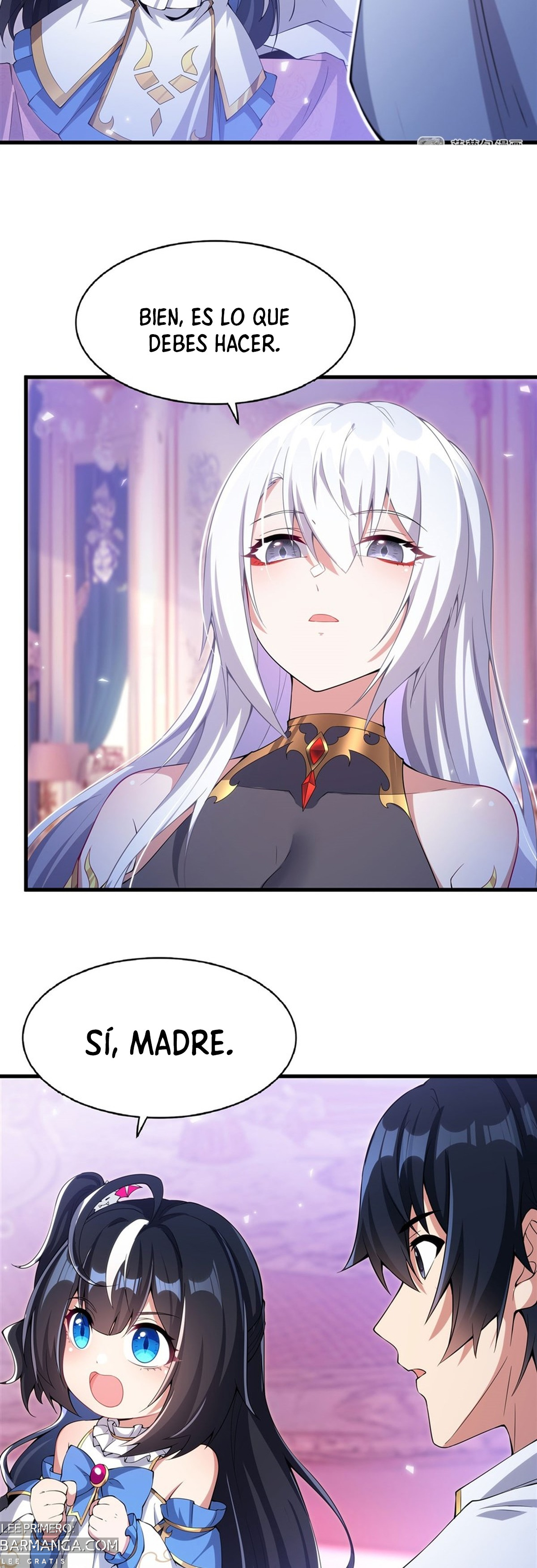 ¡Cállate, Dragón Malvado! Ya no quiero criar a un niño contigo Capitulo 5: Dos caras página 11