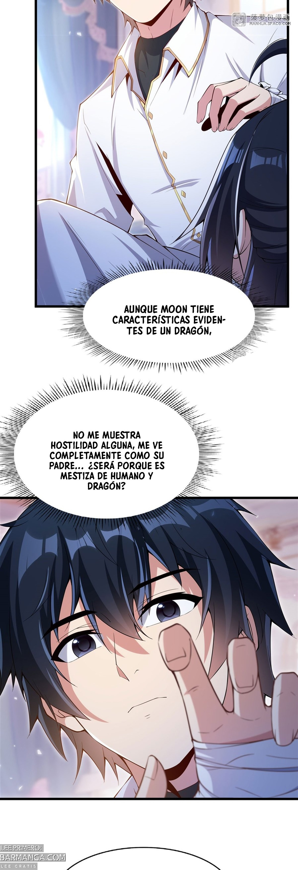 ¡Cállate, Dragón Malvado! Ya no quiero criar a un niño contigo Capitulo 5: Dos caras página 7