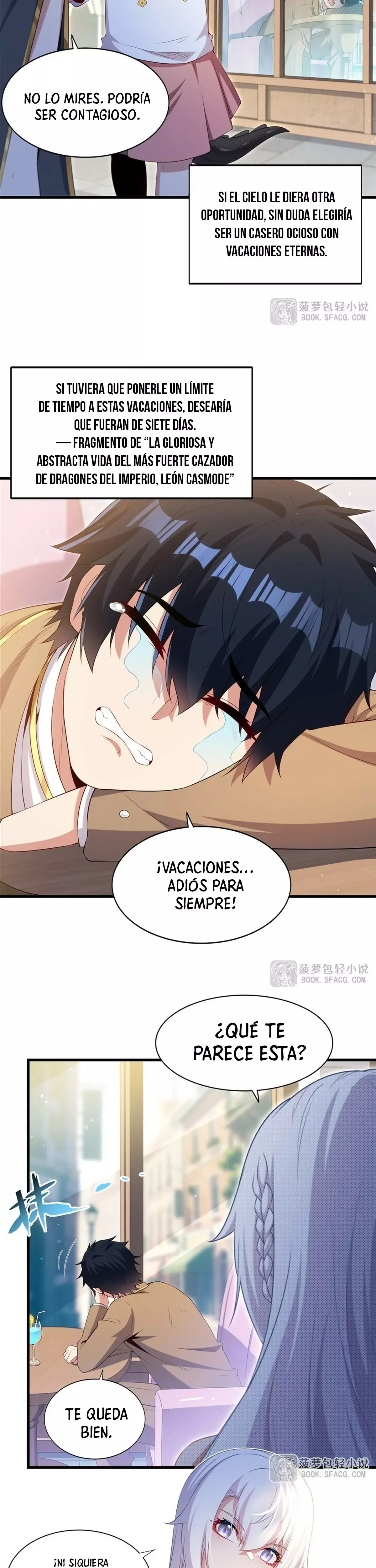 ¡Cállate, Dragón Malvado! Ya no quiero criar a un niño contigo Capitulo 52 página 4