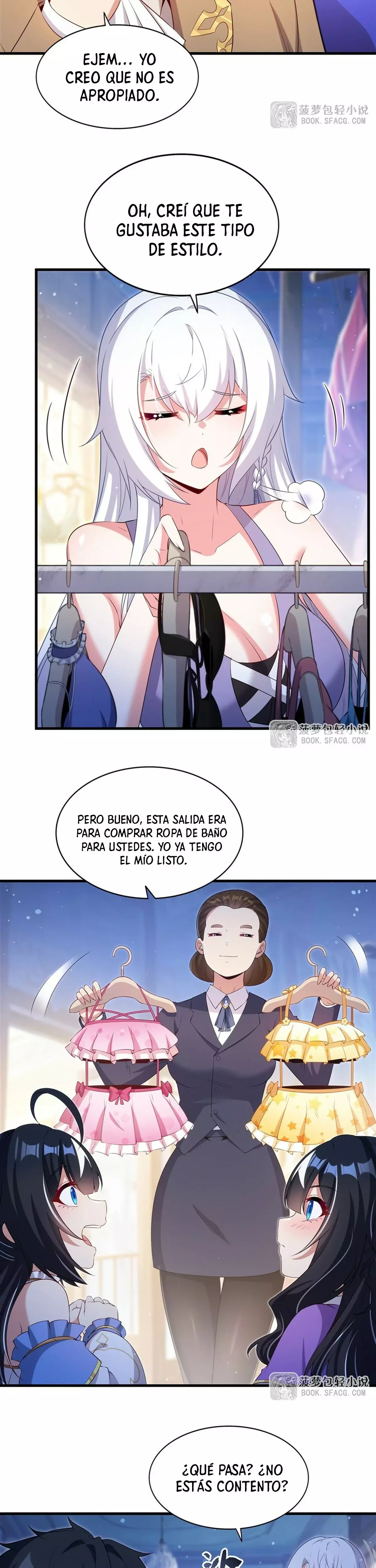 ¡Cállate, Dragón Malvado! Ya no quiero criar a un niño contigo Capitulo 52 página 8