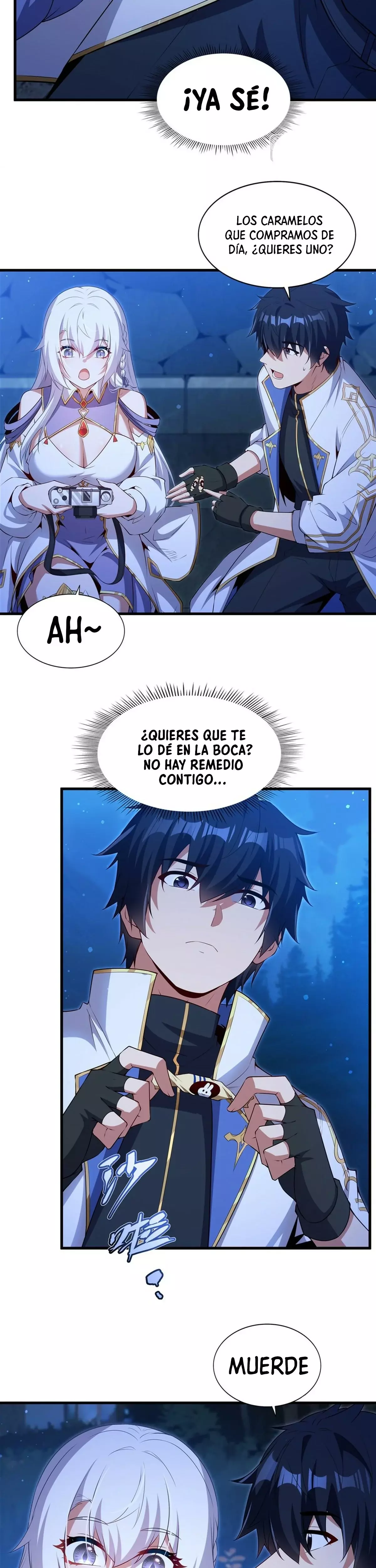¡Cállate, Dragón Malvado! Ya no quiero criar a un niño contigo Capitulo 54 página 9