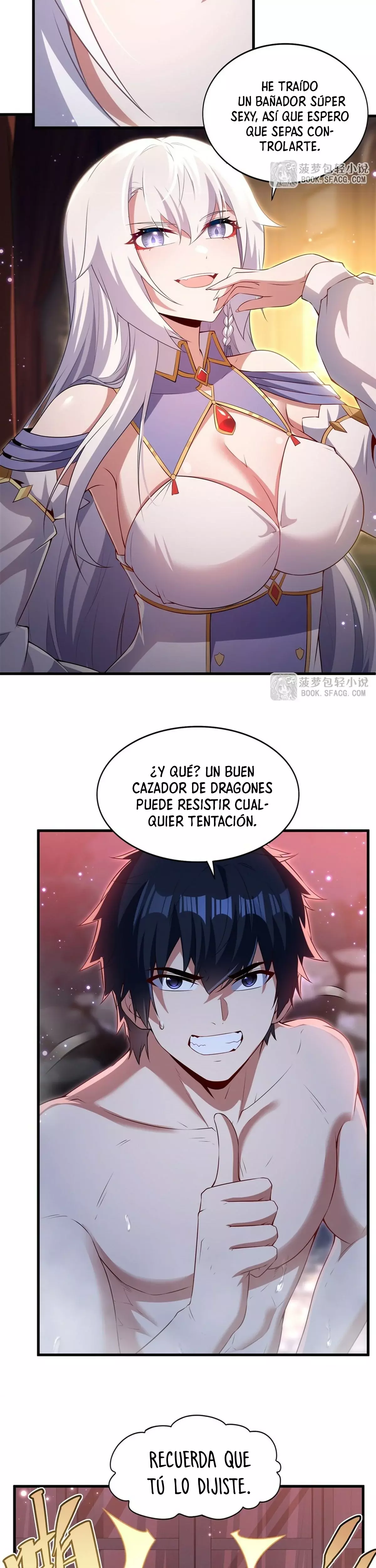¡Cállate, Dragón Malvado! Ya no quiero criar a un niño contigo Capitulo 55 página 10