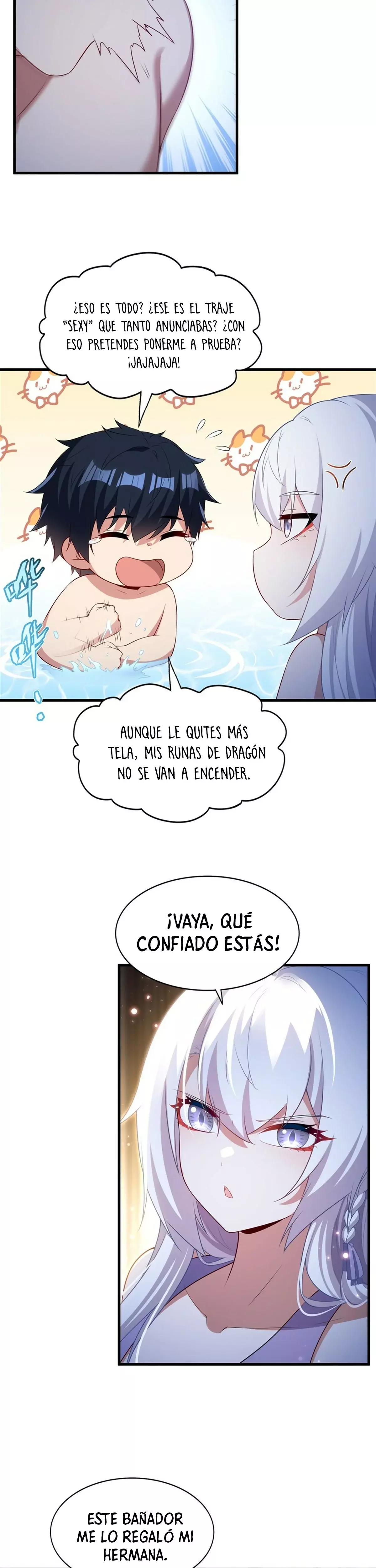 ¡Cállate, Dragón Malvado! Ya no quiero criar a un niño contigo Capitulo 55 página 14