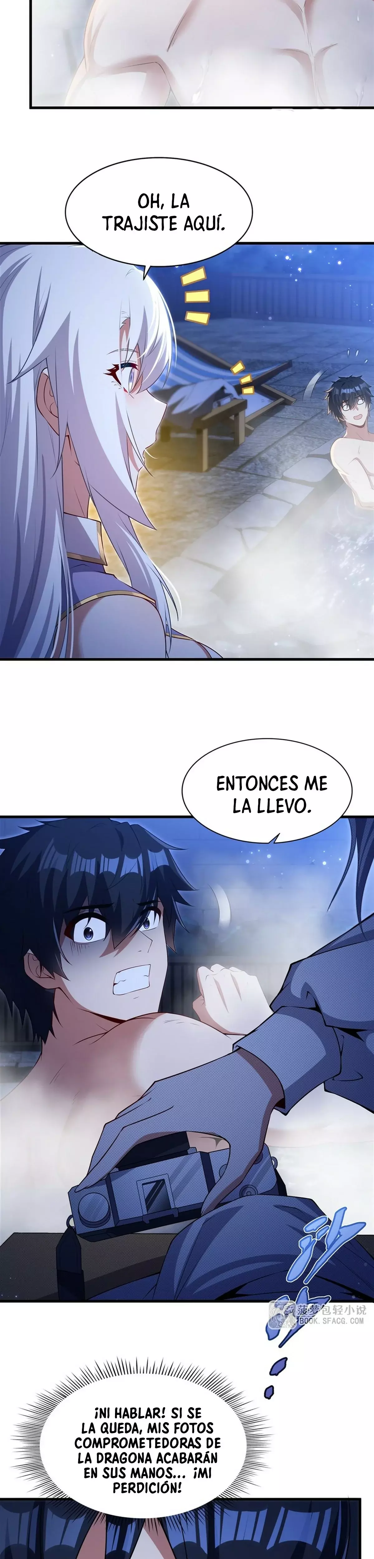 ¡Cállate, Dragón Malvado! Ya no quiero criar a un niño contigo Capitulo 55 página 7