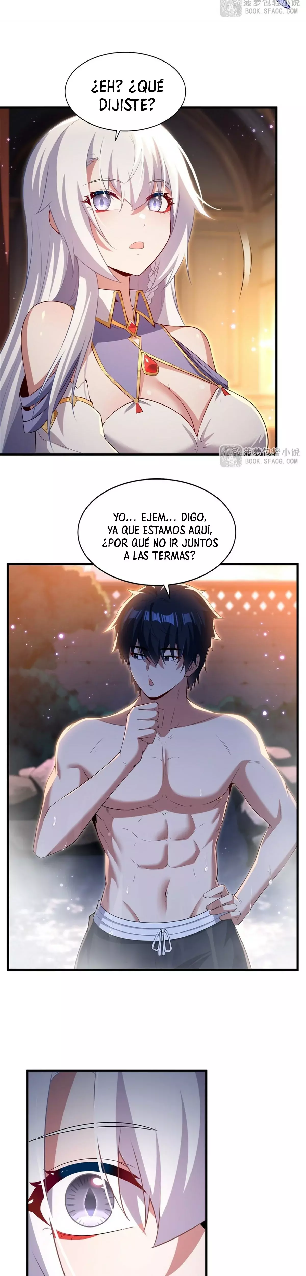 ¡Cállate, Dragón Malvado! Ya no quiero criar a un niño contigo Capitulo 55 página 9