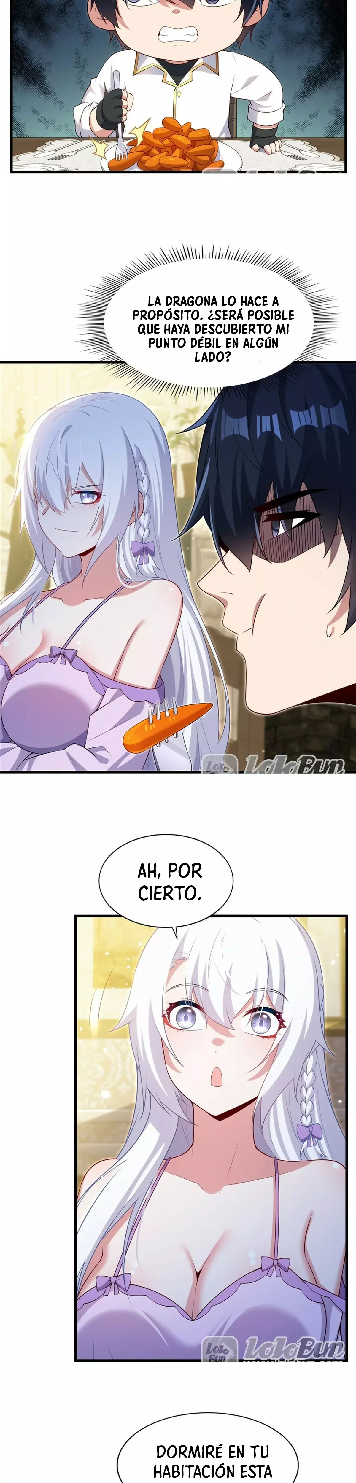 ¡Cállate, Dragón Malvado! Ya no quiero criar a un niño contigo Capitulo 59 página 17