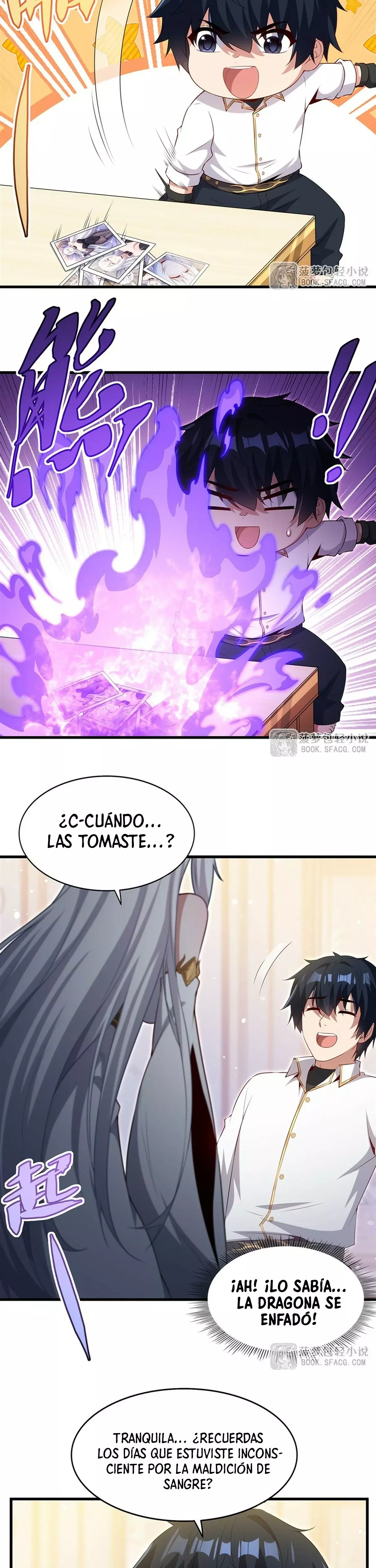 ¡Cállate, Dragón Malvado! Ya no quiero criar a un niño contigo Capitulo 63 página 17