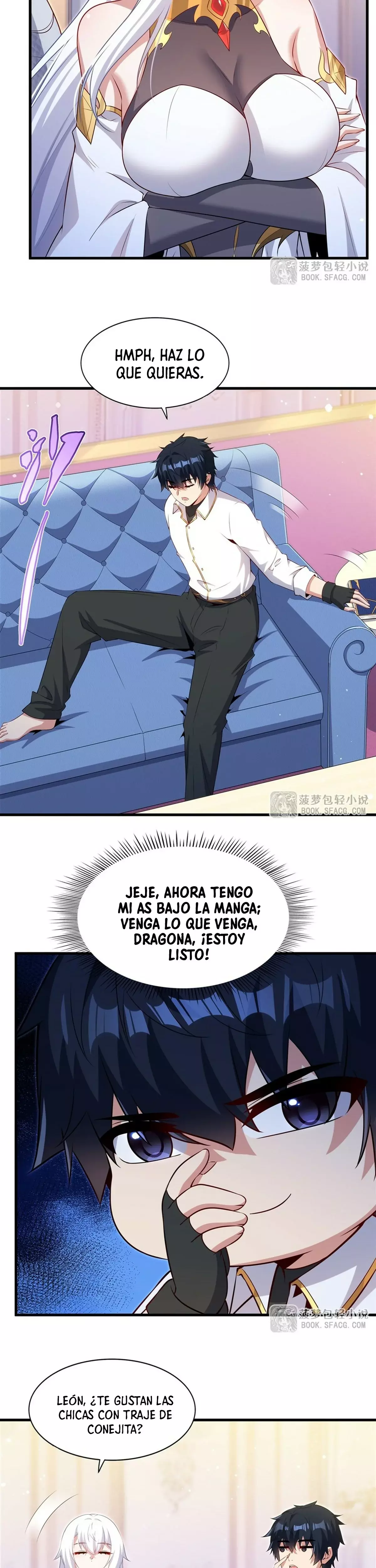 ¡Cállate, Dragón Malvado! Ya no quiero criar a un niño contigo Capitulo 63 página 9
