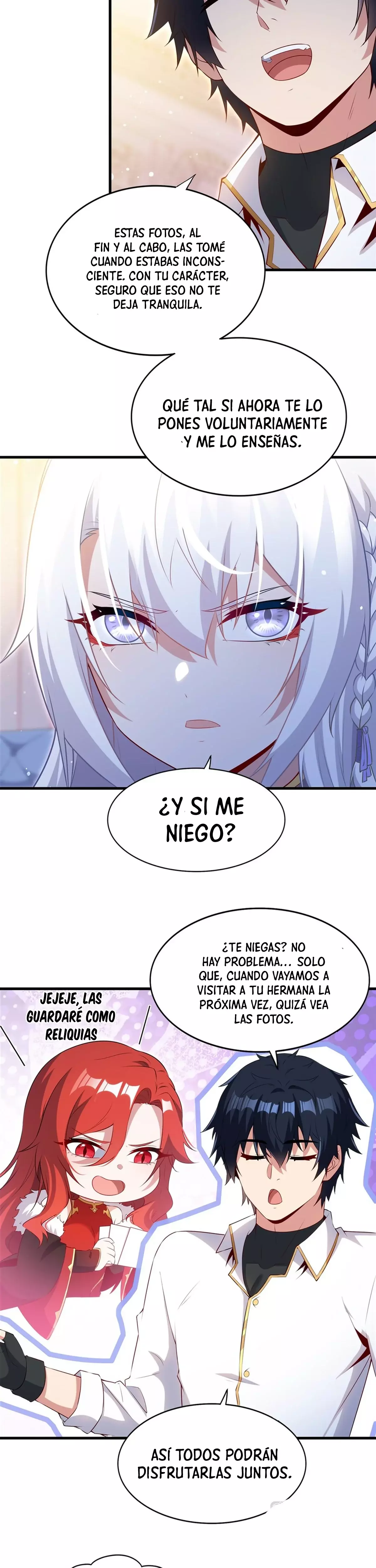 ¡Cállate, Dragón Malvado! Ya no quiero criar a un niño contigo Capitulo 64 página 4