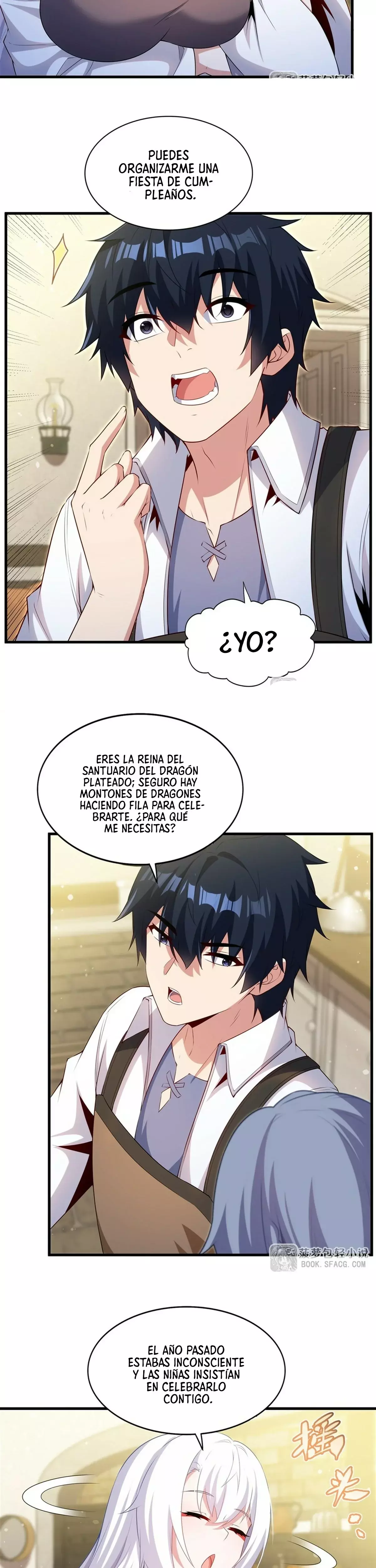 ¡Cállate, Dragón Malvado! Ya no quiero criar a un niño contigo Capitulo 69 página 8