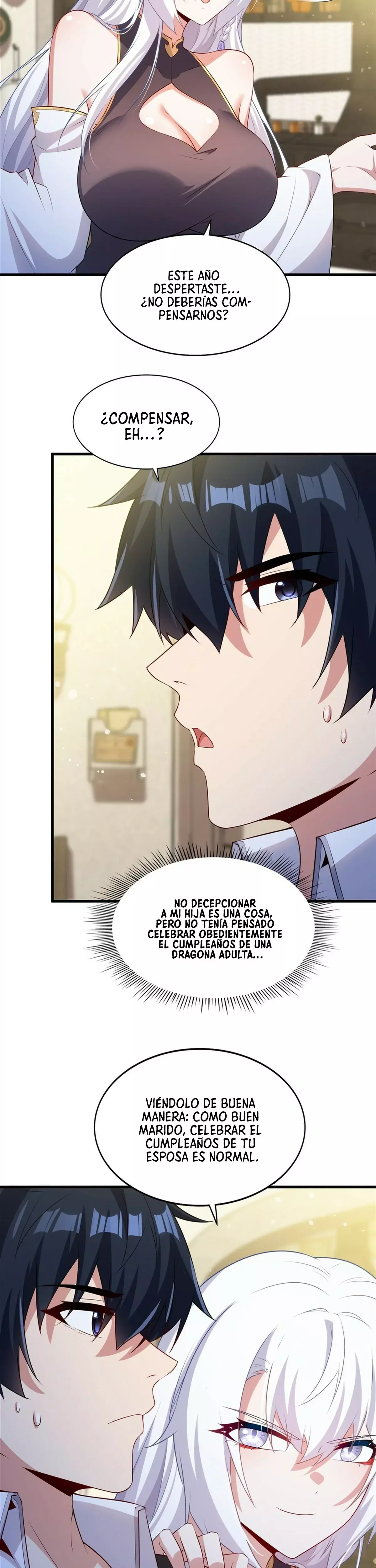 ¡Cállate, Dragón Malvado! Ya no quiero criar a un niño contigo Capitulo 69 página 9