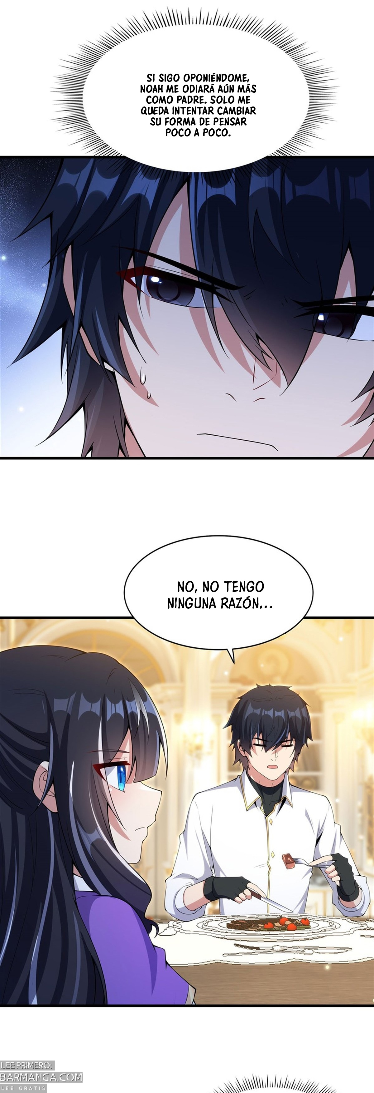 ¡Cállate, Dragón Malvado! Ya no quiero criar a un niño contigo Capitulo 7: La sensación de ser conquistado página 13