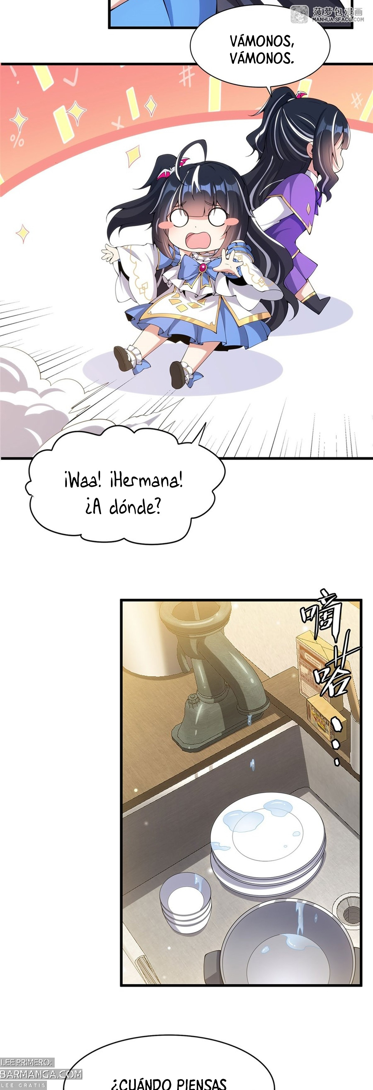 ¡Cállate, Dragón Malvado! Ya no quiero criar a un niño contigo Capitulo 7: La sensación de ser conquistado página 22