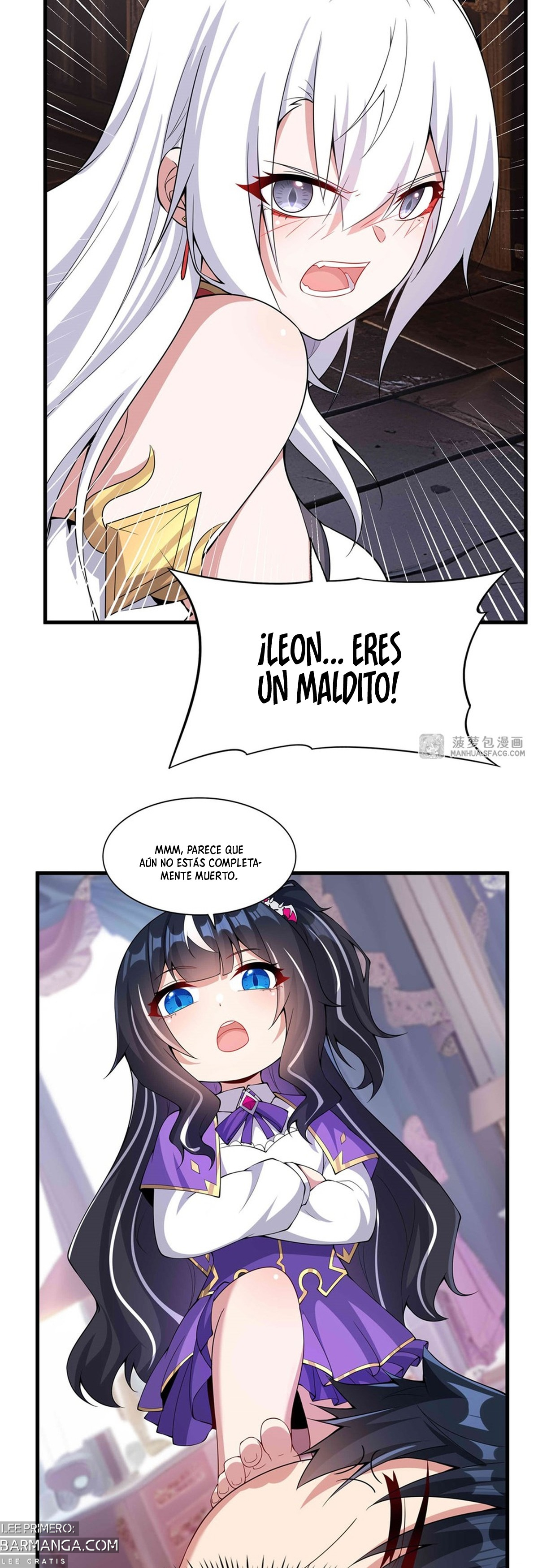 ¡Cállate, Dragón Malvado! Ya no quiero criar a un niño contigo Capitulo 7: La sensación de ser conquistado página 31