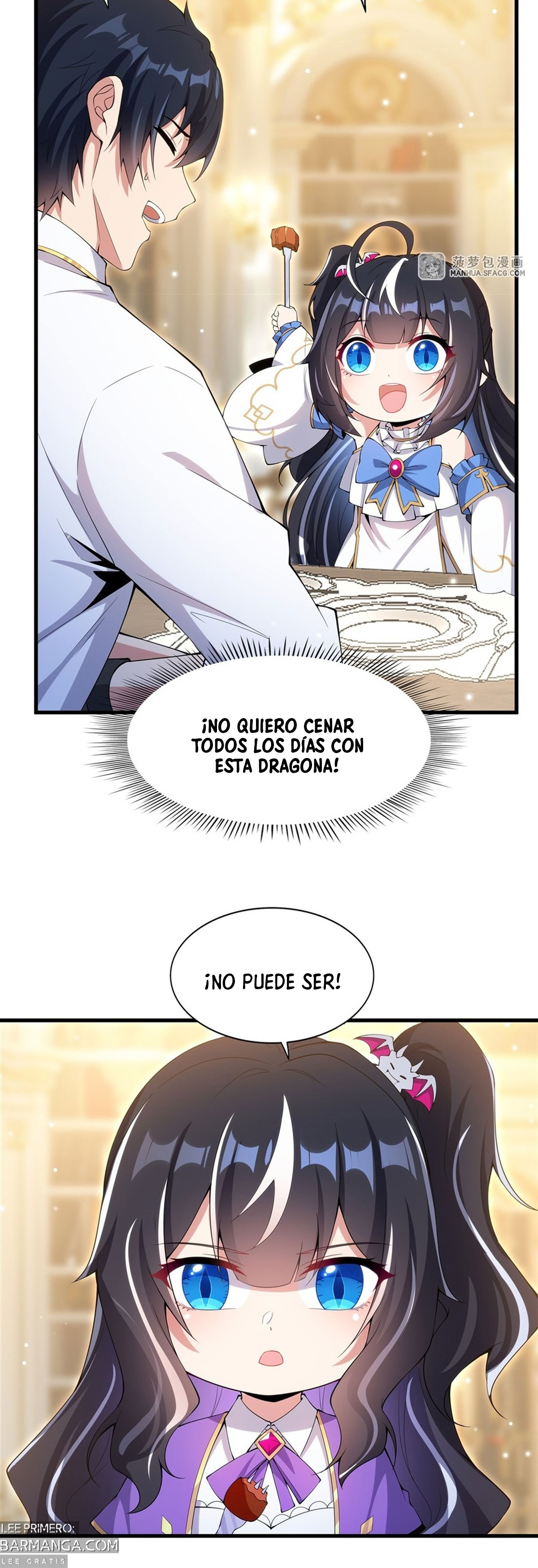 ¡Cállate, Dragón Malvado! Ya no quiero criar a un niño contigo Capitulo 7: La sensación de ser conquistado página 7